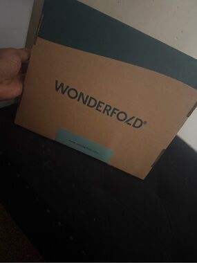 Wonderfold Kids Stroller in Teal and Brown